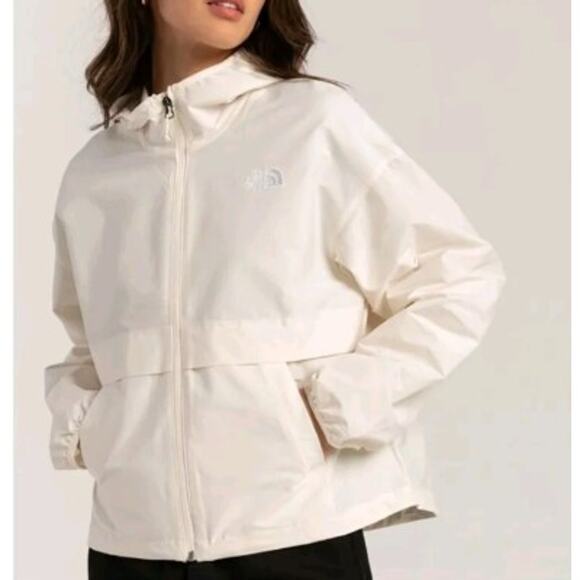 The North Face Hanging Lake Anorak Rain Coat Jacket Cream XL - Picture 1 of 11
